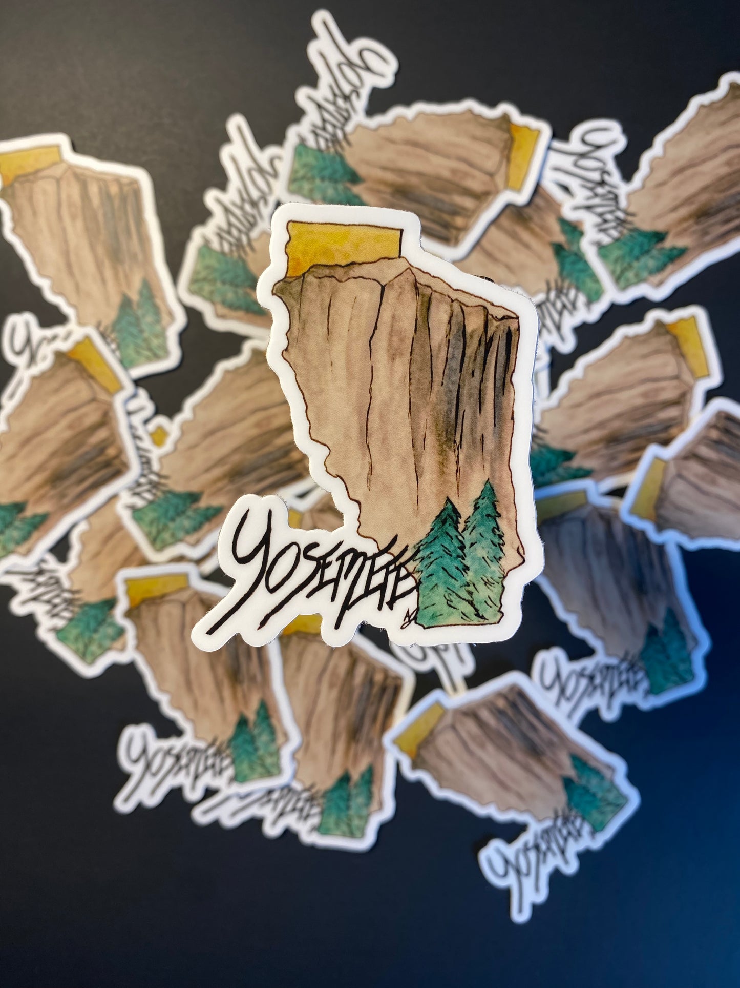 Yosemite National Park Sticker