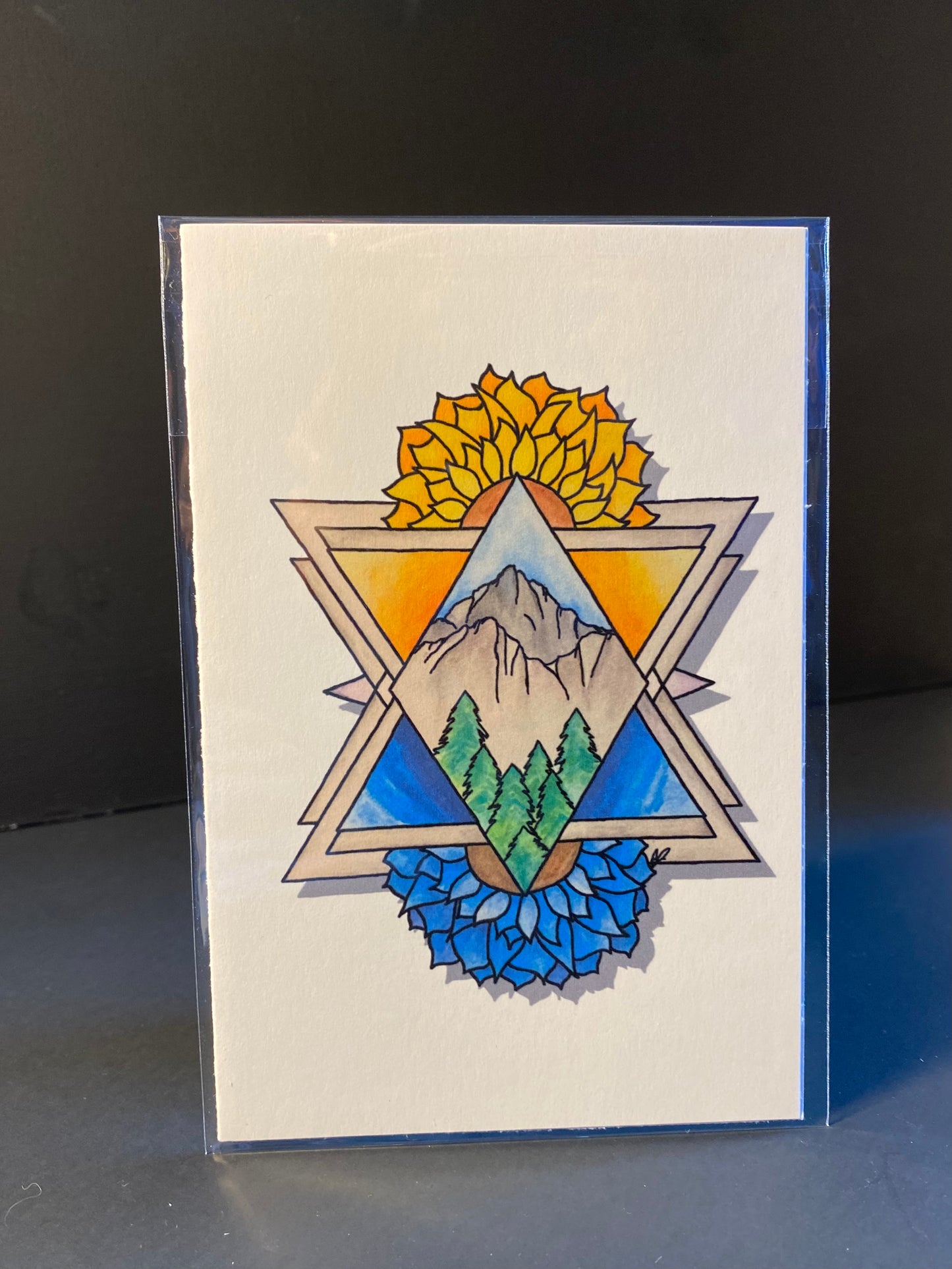 Sunrise, Sunset Card